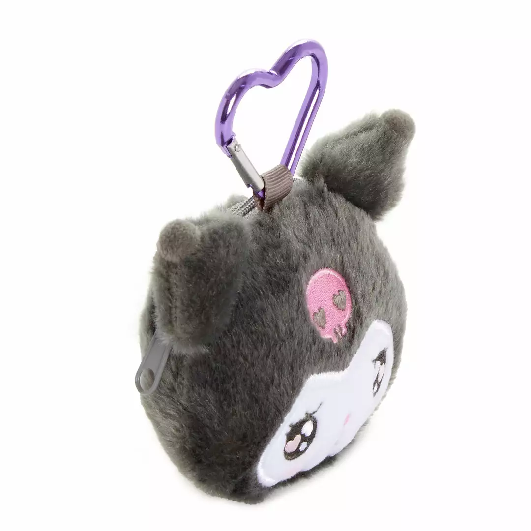 Japan Original Kuromi Carabiner Coin Purse (Emo Kyun Series) 5 Japan Original Kuromi Carabiner Coin Purse (Emo Kyun Series)