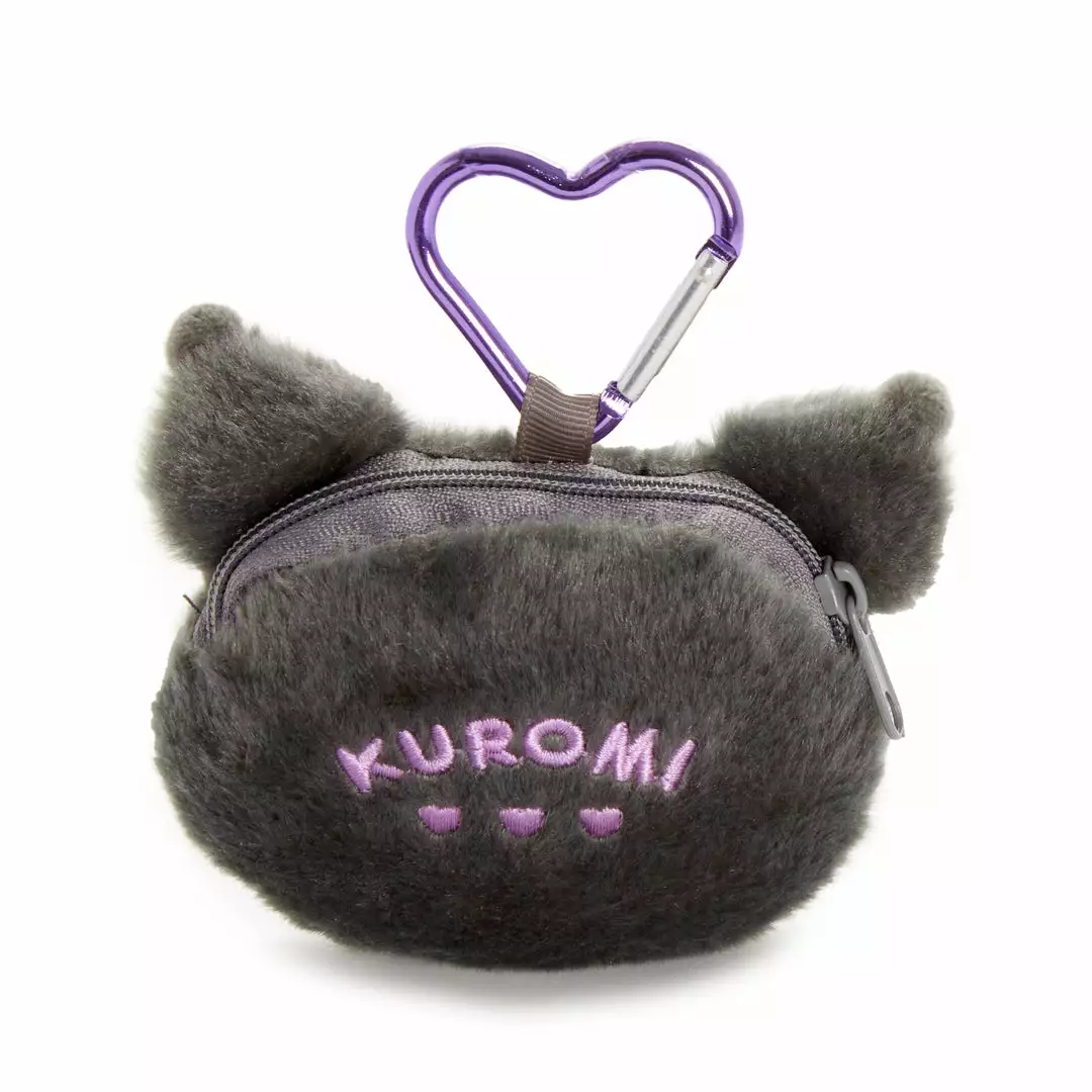 Japan Original Kuromi Carabiner Coin Purse (Emo Kyun Series) 4 Japan Original Kuromi Carabiner Coin Purse (Emo Kyun Series)