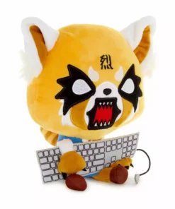 Gund/Spin Master New Aggretsuko Keyboard Rage Plush