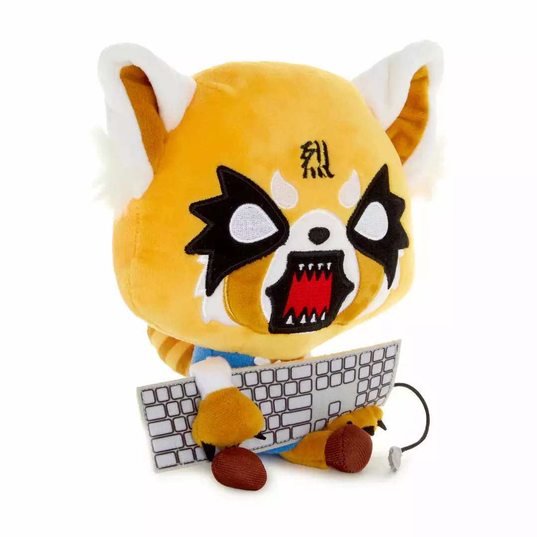 Gund/Spin Master New Aggretsuko Keyboard Rage Plush 4 Gund/Spin Master New Aggretsuko Keyboard Rage Plush