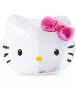 Gund/Spin Master Hello Kitty Rainbow Sequin Throw Pillow New