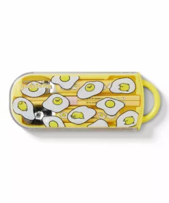 CLEVER IDIOTS Gudetama Sunny Side Up Utensil Set