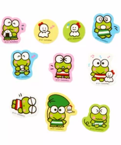 HUNET USA Characters Keroppi Mini Sticker Pack