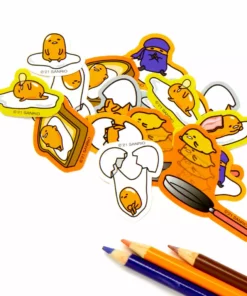 HUNET USA Gudetama Mini Sticker Pack Characters