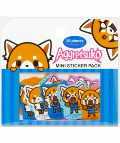 HUNET USA Aggretsuko Mini Sticker Pack Characters