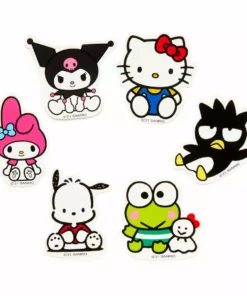 HUNET USA Characters Hello Kitty & Friends Big Sticker Pack