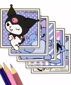 HUNET USA Kuromi Photo Big Sticker Pack Characters