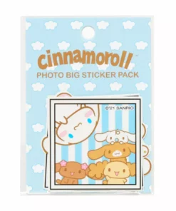 HUNET USA Cinnamoroll Photo Big Sticker Pack Characters