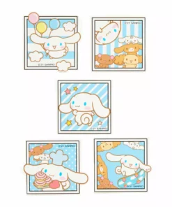 HUNET USA Cinnamoroll Photo Big Sticker Pack Characters