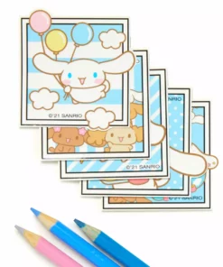 HUNET USA Cinnamoroll Photo Big Sticker Pack Characters