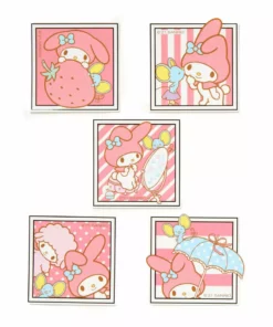 HUNET USA My Melody Photo Big Sticker Pack