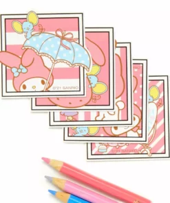 HUNET USA My Melody Photo Big Sticker Pack