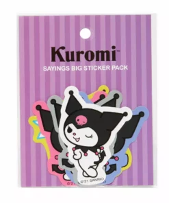 HUNET USA Characters Kuromi Sayings Big Sticker Pack