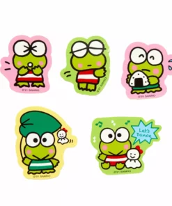 HUNET USA Keroppi Sayings Big Sticker Pack
