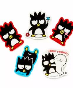 HUNET USA Characters Badtz-maru Sayings Big Sticker Pack