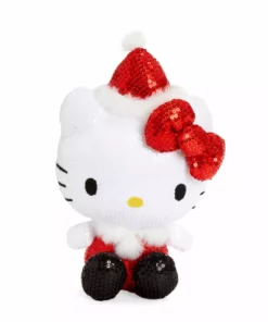 HUNET USA Holiday 2021 Sequin Hello Kitty Plush New