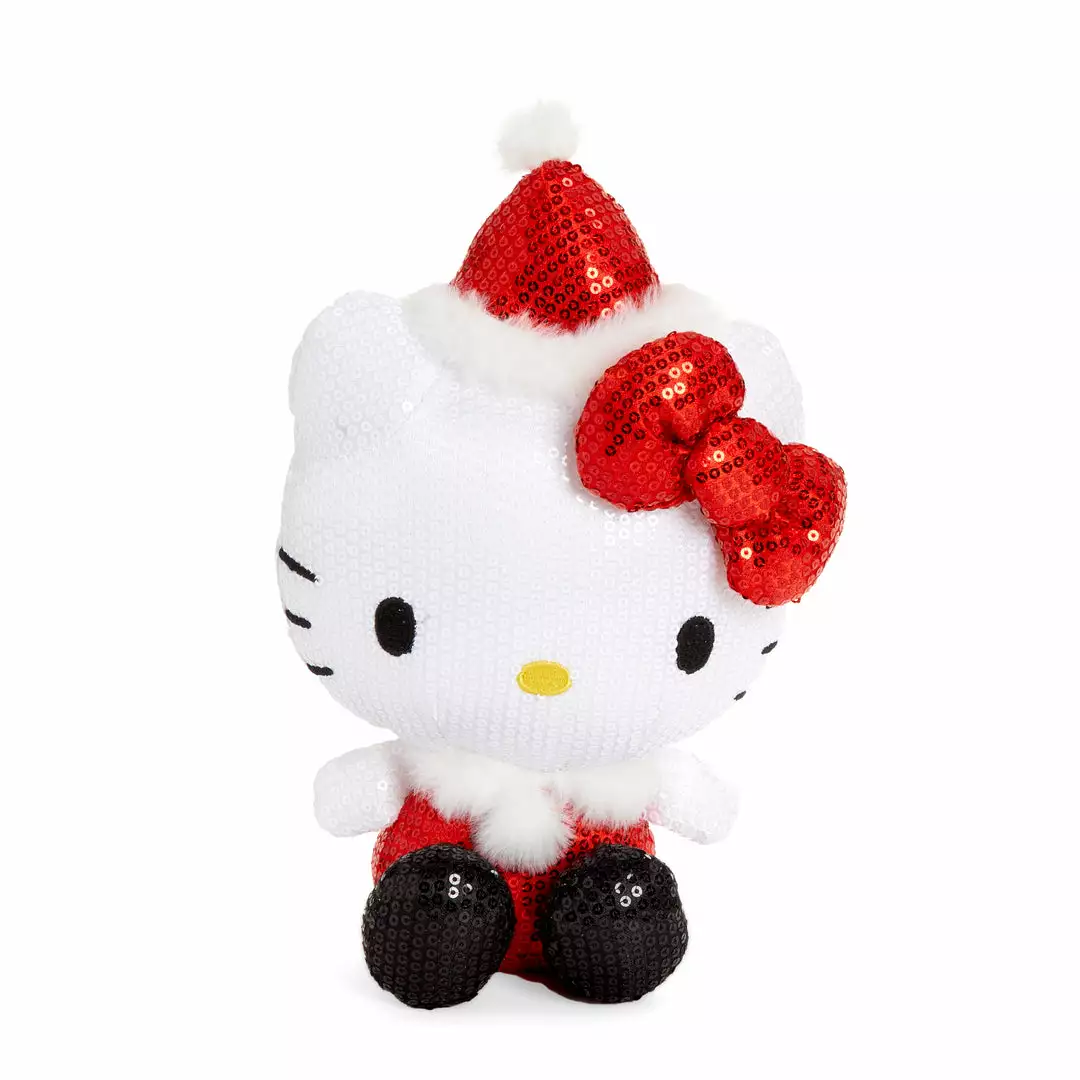 HUNET USA Holiday 2021 Sequin Hello Kitty Plush New 3 HUNET USA Holiday 2021 Sequin Hello Kitty Plush New