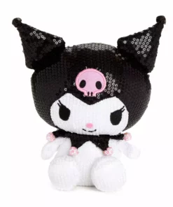 HUNET USA Sequin Classic Kuromi Plush Characters
