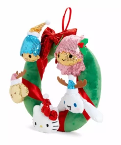HUNET USA Holiday 2021 Sequin Hello Kitty & Friends Wreath 10 HUNET USA Holiday 2021 Sequin Hello Kitty & Friends Wreath