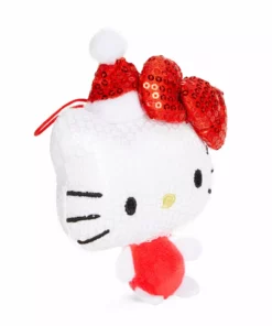 HUNET USA Holiday 2021 Sequin Hello Kitty Ornament New
