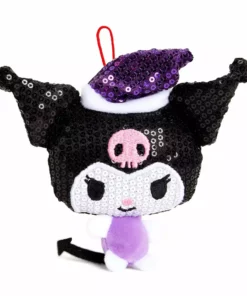 HUNET USA Holiday 2021 Sequin Kuromi Ornament New