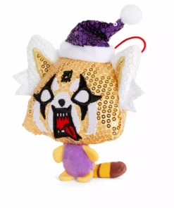 HUNET USA Holiday 2021 Sequin Aggretsuko Ornament