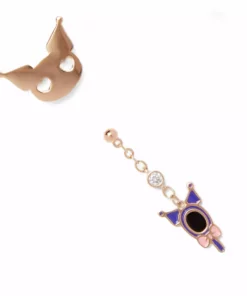 Global License Kuromi Gold Earring Set (Set Of 4) Bags+