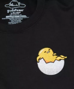 RIPPLE JUNCTION Gudetama Sanrio Original Embroidered Crewneck Characters