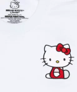 RIPPLE JUNCTION Characters Hello Kitty Sanrio Original Embroidered Crewneck