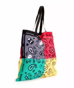HUNET USA Hello Kitty & Friends Paisley Tote (Black)