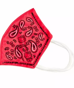 HUNET USA Hello Kitty Paisley Face Mask