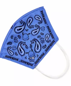 HUNET USA Pochacco Paisley Face Mask Characters