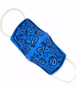 HUNET USA Pochacco Paisley Face Mask Characters