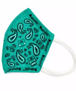 HUNET USA Characters Keroppi Paisley Face Mask
