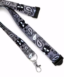 HUNET USA Badtz-maru Paisley Lanyard Characters