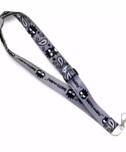 HUNET USA Badtz-maru Paisley Lanyard Characters