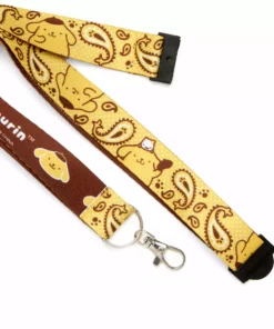 HUNET USA Characters Pompompurin Paisley Lanyard