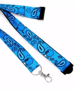 HUNET USA Characters Pochacco Paisley Lanyard