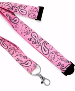 HUNET USA My Melody Paisley Lanyard