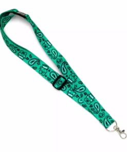 HUNET USA Characters Keroppi Paisley Lanyard