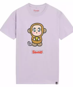 Dim Mak Collection Characters DIM MAK X Sanrio Monkichi Tee Lavender
