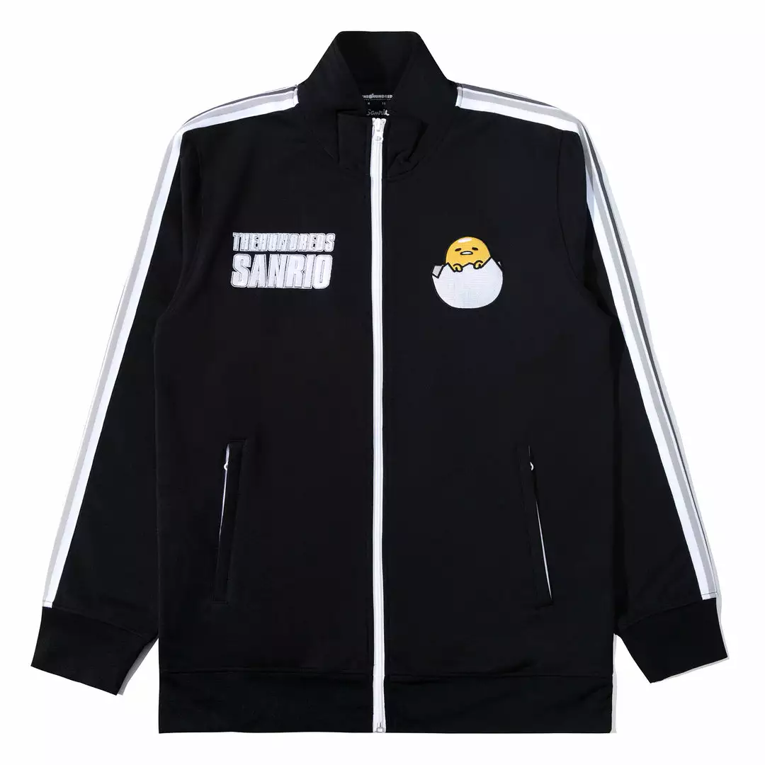 The Hundreds Is Huge Apparel The Hundreds X Sanrio Gudetama Zip Up Track Jacket 3 The Hundreds Is Huge Apparel The Hundreds X Sanrio Gudetama Zip Up Track Jacket