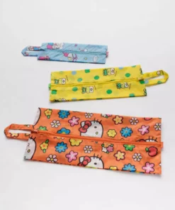 Baggu Corporation Hello Kitty & Friends X Baggu 3D Zipper Pouch Set Bags+