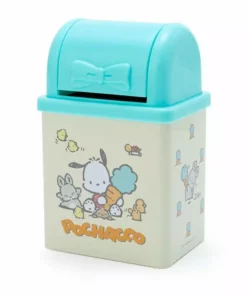 Japan Original Pochacco Mini Trash Bin New