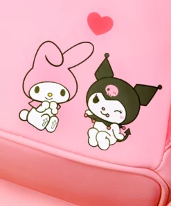 My Melody & Kuromi Loungefly Mini Backpack New 14 My Melody & Kuromi Loungefly Mini Backpack New
