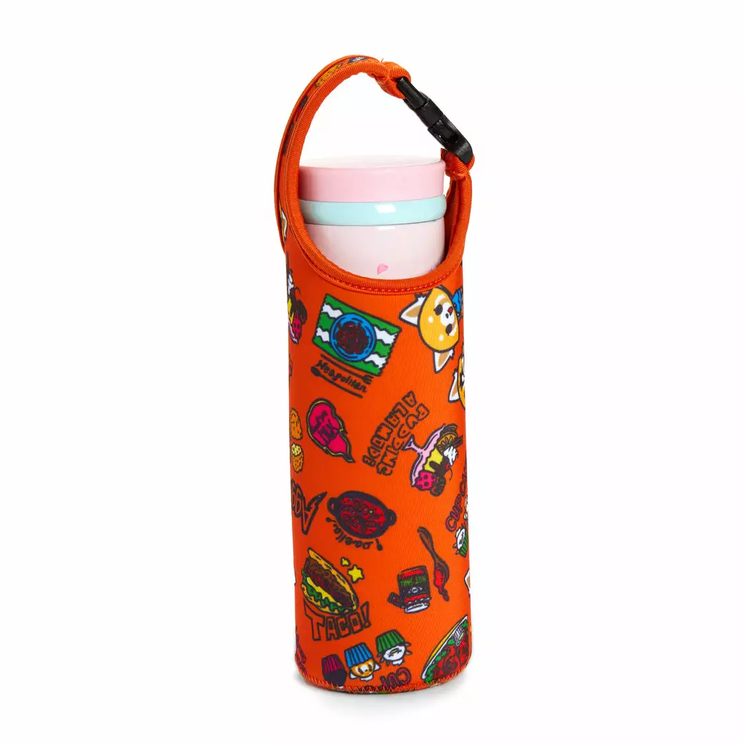 HUNET GLOBAL CREATIONS, INC. Characters Aggretsuko Drink Carrier 5 HUNET GLOBAL CREATIONS, INC. Characters Aggretsuko Drink Carrier