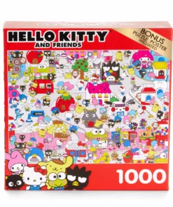Cra-Z-Art Hello Kitty And Friends Welcome To Sanrio Town 1000-Piece Puzzle
