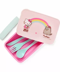 Blueprint Collections Characters Hello Kitty X Pusheen Lunchbox Set