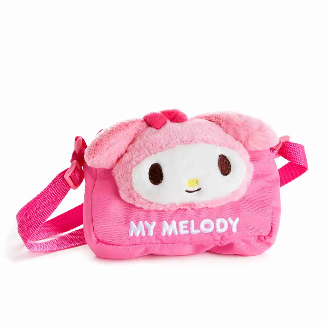 NAKAJIMA CORPORATION New My Melody Plush Shoulder Pouch 4 NAKAJIMA CORPORATION New My Melody Plush Shoulder Pouch