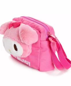 NAKAJIMA CORPORATION New My Melody Plush Shoulder Pouch 8 NAKAJIMA CORPORATION New My Melody Plush Shoulder Pouch
